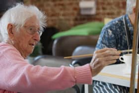 Barbara Bessant is a participant in the Generate project run by Aspex, for people with dementia and their carers.