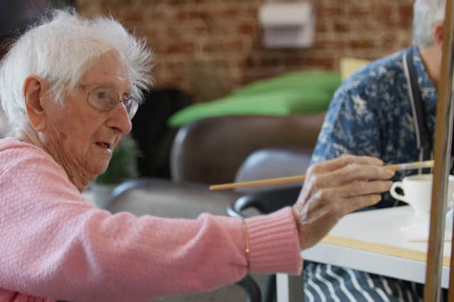 Barbara Bessant is a participant in the Generate project run by Aspex, for people with dementia and their carers.
