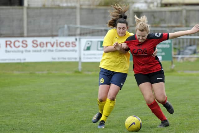 Moneyfields' Melissa Lawrence, left. Picture Ian Hargreaves