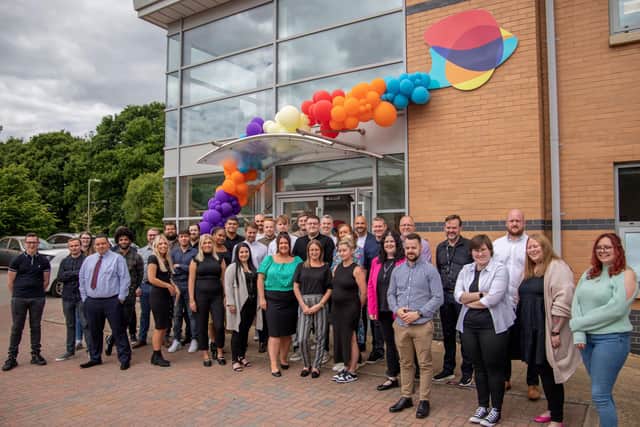 Onestream pictured at their new HQ after the company announced bold plans to hire 80 new staff