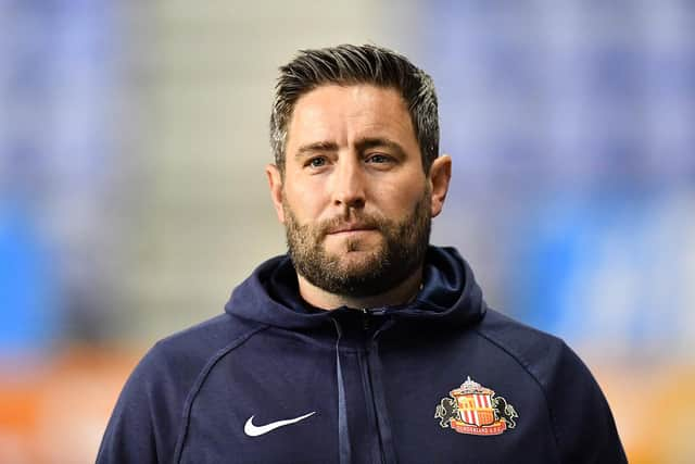 Sunderland boss Lee Johnson.