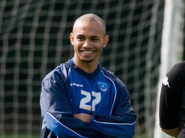 Position: Striker, Date signed: September 2009, Pompey appearances: 32 , Goals: 3.   Picture: Robin Jones