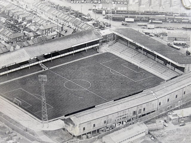 Fratton Park in 1987.