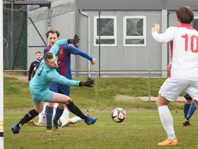US Portsmouth keeper Owen Craig. Picture: Keith Woodland