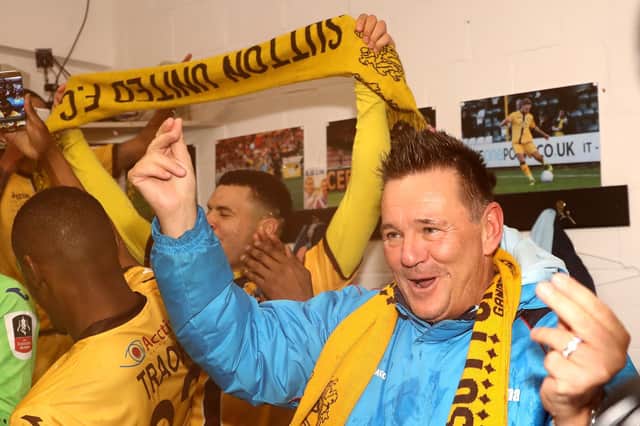 Hawks boss Paul Doswell had an 11-year stint as Sutton manager Picture: Bryn Lennon/Getty Images)
