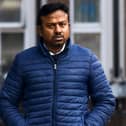 Dr Mohan Babu, of Emsworth - previously of Staunton Surgery in Havant - outside Portsmouth Crown Court on January 10. He was charged with seven counts of sexual assault in relation to five patients. Picture: Solent News & Photo Agency.