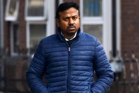 Dr Mohan Babu, of Emsworth - previously of Staunton Surgery in Havant - outside Portsmouth Crown Court on January 10. He was charged with seven counts of sexual assault in relation to five patients. Picture: Solent News & Photo Agency.