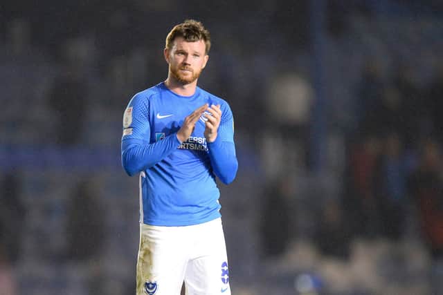Ryan Tunniclife has returned to Pompey training this week, representing a timely boost following the sidelining of Shaun Williams. Picture: Graham Hunt/ProSportsImages