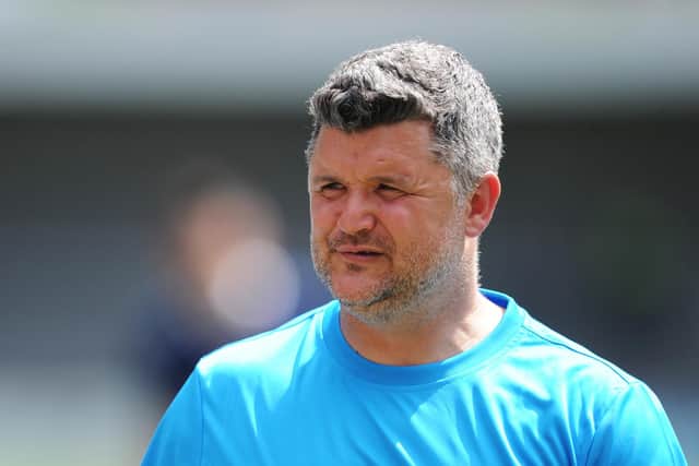 Simon Bassey has taken charge of Pompey on a caretaker basis.