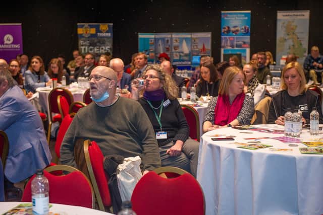 Guests at this year's Shaping Conference event at Portsmouth Guildhall on Friday 28 January 2022
 
Picture: Habibur Rahman