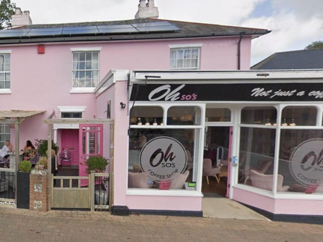 Oh So's Coffee Shop in Horndean has a rating of 4.6 out of 5 based on 220 Google reviews.