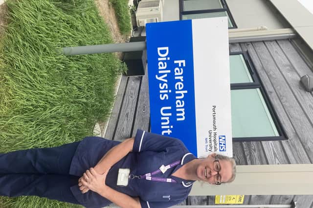 Clinic Manager Sharon Huggins
