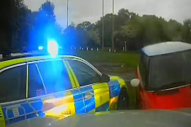 The driver of the red Mini, John Seymour, 34, of Manor Way, Lee-on-the-Solent was jailed at Southampton Crown Court.. Picture: CPS Wessex