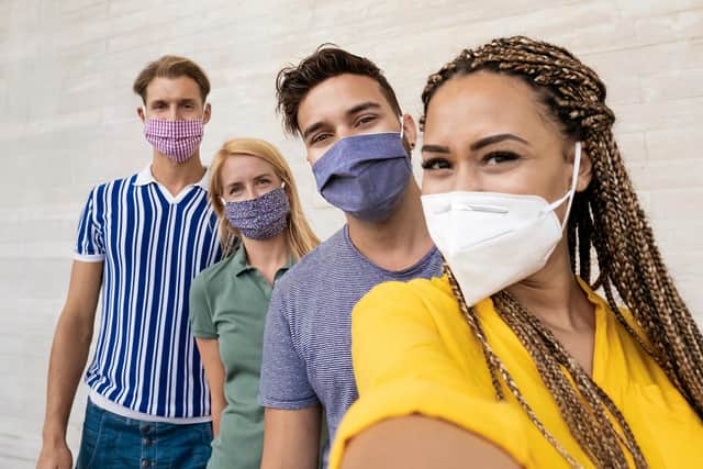 We'll be able to see proper smiles and laugher again when masks go.