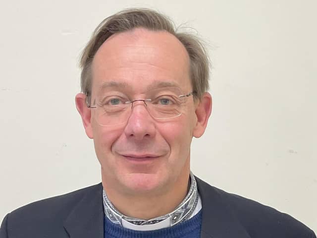 The Rev Mike Terry, vicar, St Mary’s, Hook-with-Warsash
