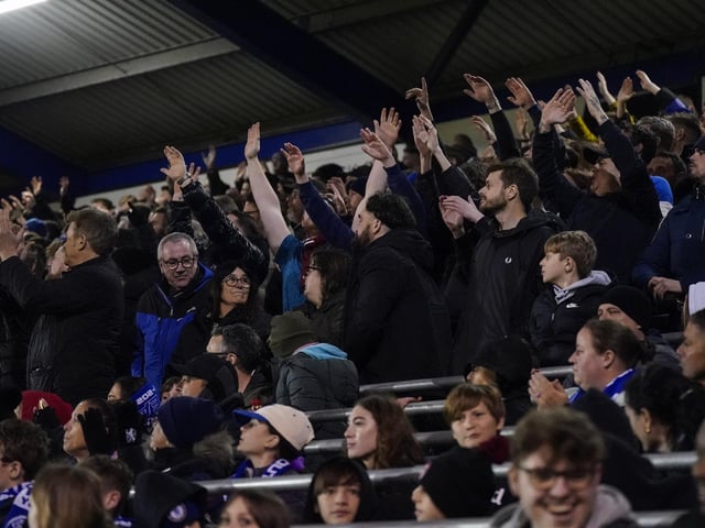 19,439 Pompey fans were present for the 2-1 win against Burton at Fratton Park