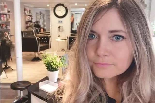 Tania Collins who runs Tania Collins Hair Salon in Havant