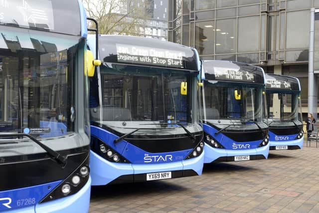 First Portsmouth buses. Picture: Ross Lucas-Young
