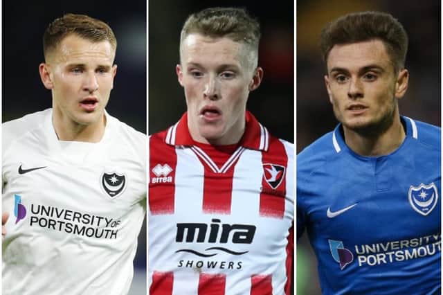 From left: Bryn Morris, Jake Doyle-Hayes and Ben Thompson