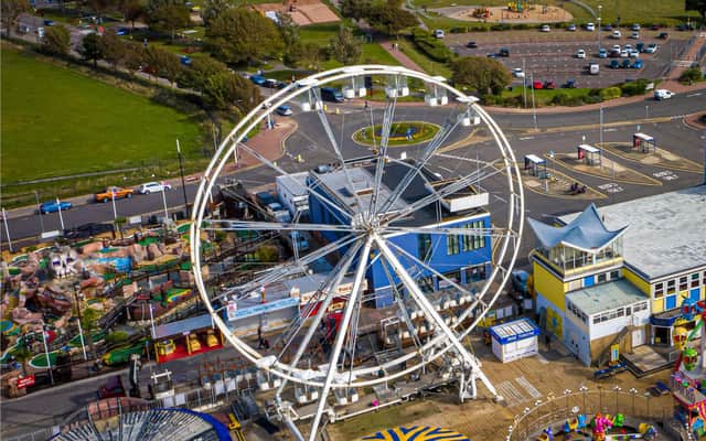 The newest picture of the Solent Wheel being demolished slowly taken by Marcin Jedrysiak