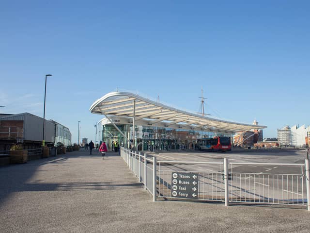 Pictured: Bus station at The Hard, Portsmouth
Picture: Habibur Rahman
