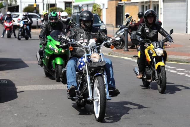 Action at the event. Picture: Sam Stephenson