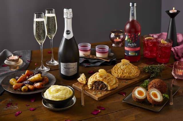 The Valentine’s Meal for Two Dine in Deal is incredible value for money