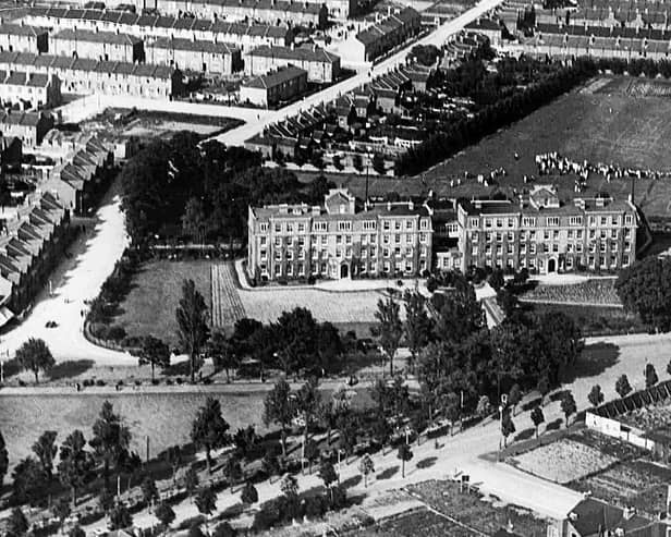 The now demolished Teacher Training College, Milton pre-1936