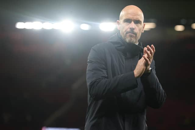 Newcastle's Matt Ritchie helped heap pressure on Manchester United boss Erik Ten Hag with a 3-0 win at Old Trafford. The Gosport boy and former Pompey player was an unlikely hero at Old Trafford. (Photo by Stu Forster/Getty Images).