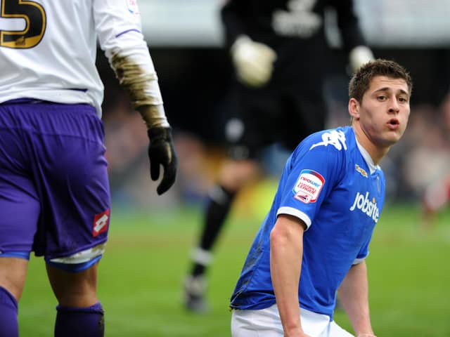 Joel Ward, seen here against Barnsley in February 2011, featured 46 times under Steve Cotterill in 2010-11. Picture: Allan Hutchings