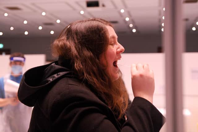 Kerry Wright, 30, from Gosport.
Picture: Sarah Standing (220221-3555)