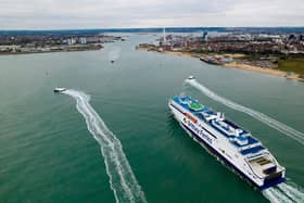 Santoña arrived into Portsmouth for the first time yesterday afternoon.