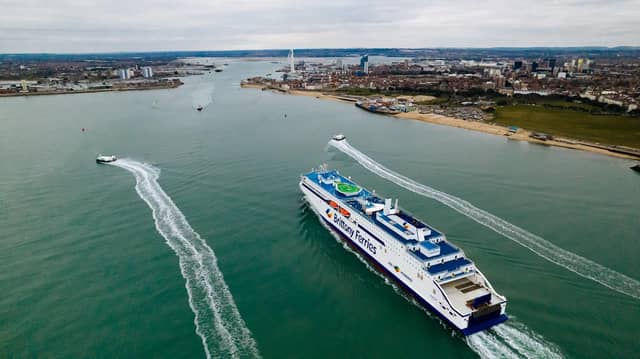 Santoña arrived into Portsmouth for the first time yesterday afternoon.