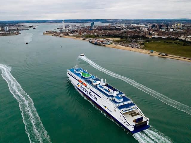 Santoña arrived into Portsmouth for the first time yesterday afternoon.