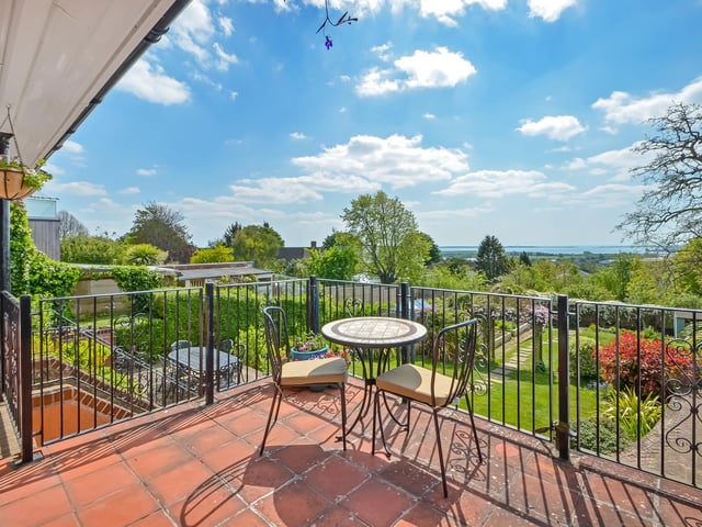 This five-bedroom detached house located on Down End Road in Drayton is on the market for £725,000. It is listed by Fine and Country.