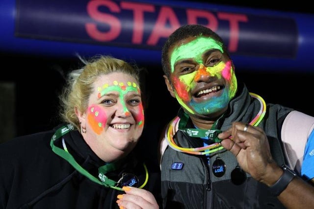 The Southsea Glow Walk on March 18, 2022