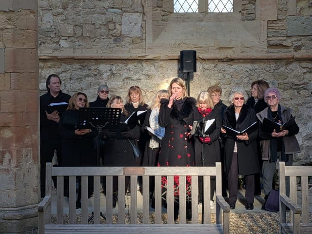 Fine Voice chorus at Royal Garrison Church