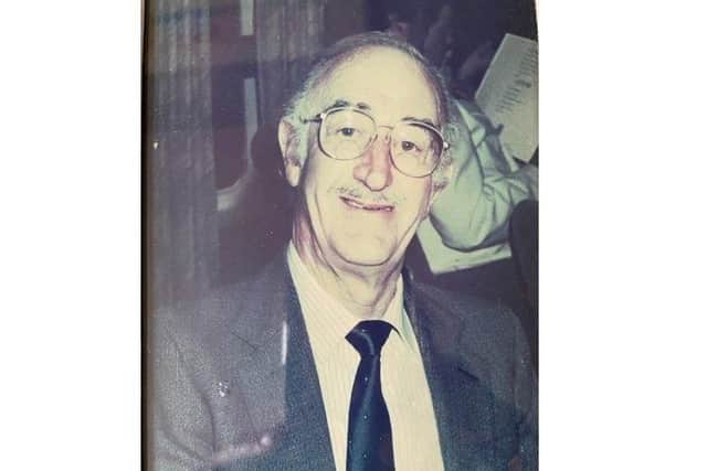 Ronald Fawcett, from Cosham, who died of pancreatic cancer in 1998. Picture: David Fawcett