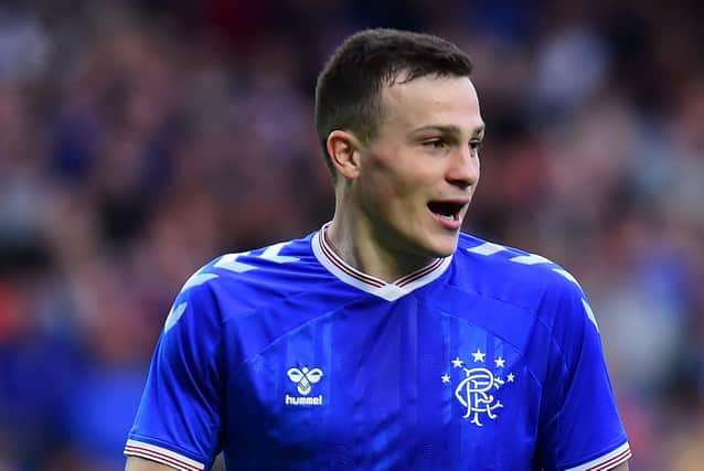 Former Pompey target George Edmundson has found games hard to come by after choosing Rangers last summer. Picture: Mark Runnacles/Getty Images