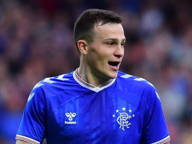 Former Pompey target George Edmundson has found games hard to come by after choosing Rangers last summer. Picture: Mark Runnacles/Getty Images