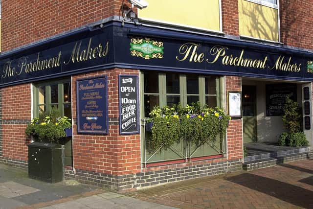
The Parchment Makers pub

