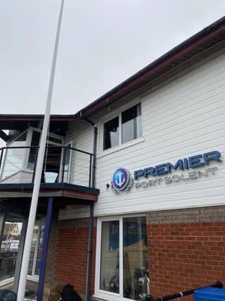Port Solent Flag Poles