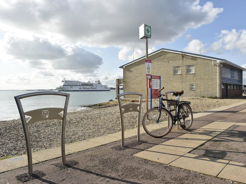 Southsea seafront pictured in October 2024 before the coastal scheme work started.  The promenade look completely different
Picture: Sarah Standing (101024-3159)