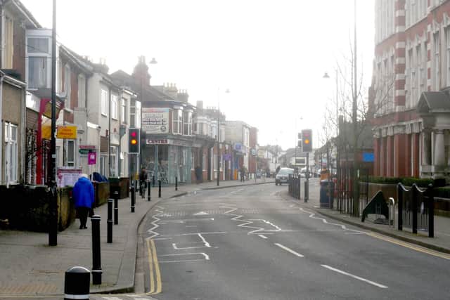 A new greening project could improve footfall and air quality in Fawcett Road. Picture: Habibur Rahman