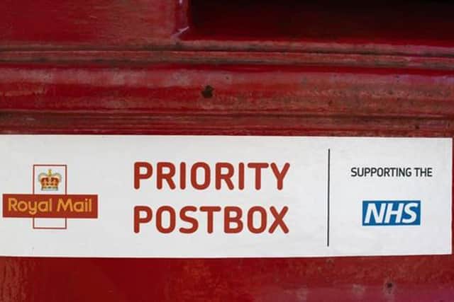 There are many priority postboxes in Portsmouth.