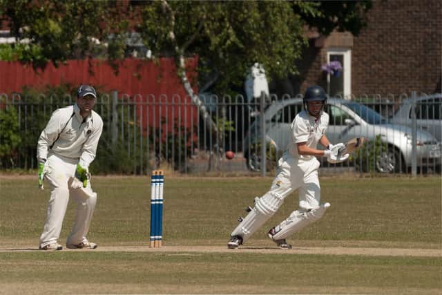Gosport batsman Ollie Creal top scored in the 2nds' Hampshire League victory over Portsmouth & Southsea 3rds. Picture: Duncan Shepherd