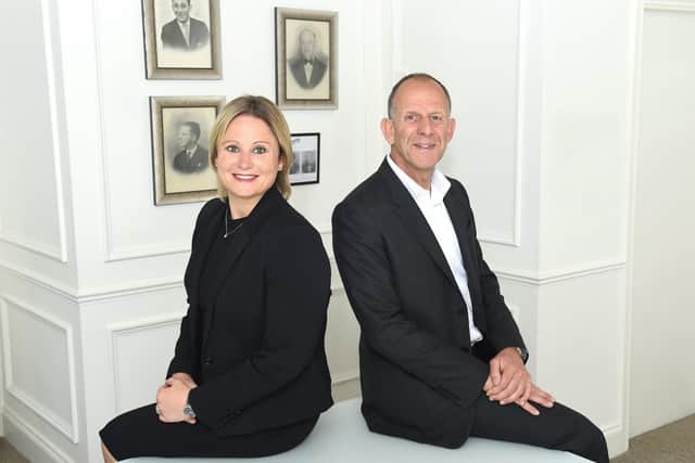 Beaverbrooks - managing director Anna Blackburn and chariman Mark Adlestone