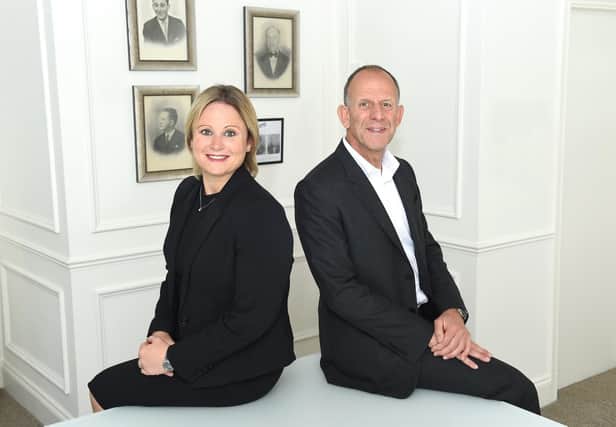 Beaverbrooks - managing director Anna Blackburn and chariman Mark Adlestone