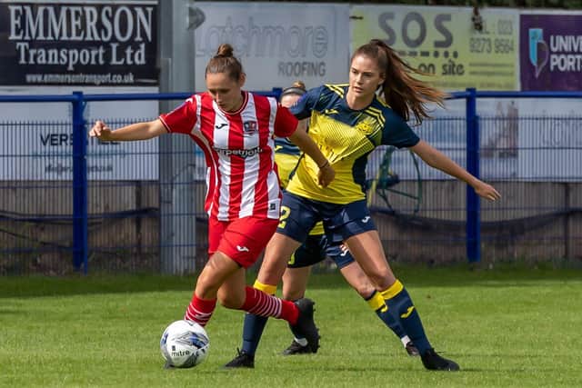 Moneyfields' Sophie Phelps . Picture: Mike Cooter