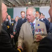 Picture: Prince of Wales greeting people on board the HMS Queen Elizabeth

Picture: Habibur Rahman